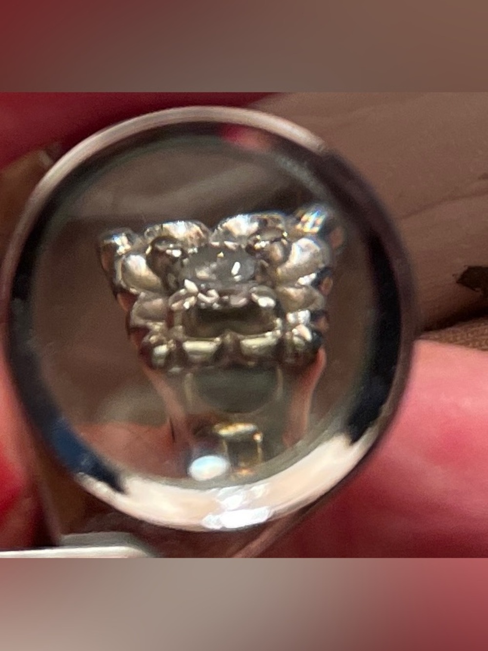1940's .25 carat 14K Engagement Ring, 5.75 - Picture 3 of 12